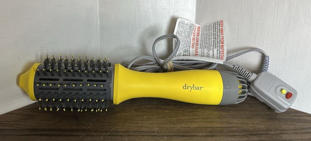 Drybar Hair Blow Dryer The Single Shot Round Hair Brush 900-2840-4 Tested WORKS